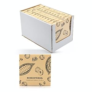 KoRo – Raw food bar hazelnoot cacao 12 x 3 x 35 g