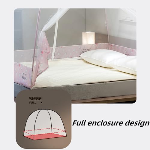 Breadom Mosquiteiro,Dossel de cama,Rede de cama,Mosquiteiro portátil dobrável,Tenda para adultos,par