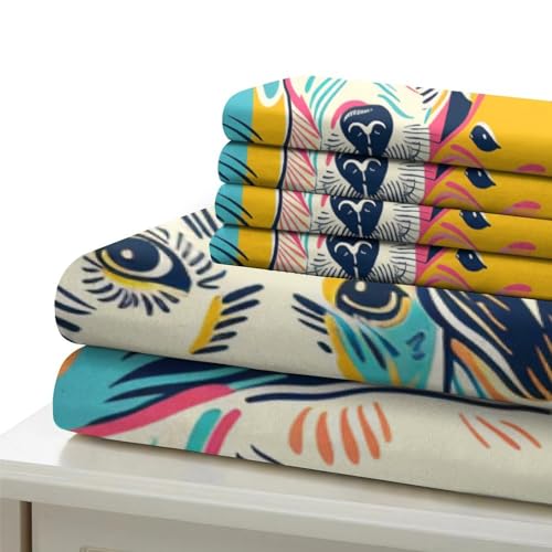Housse de couette chiot 3D lit simple 140x200cm microfibre ado - 6