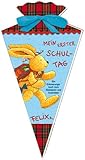  Felix - Mein erster Schultag: Ein Erinnerungsbuch zum Einkleben und Ausmalen (Verkaufseinheit)