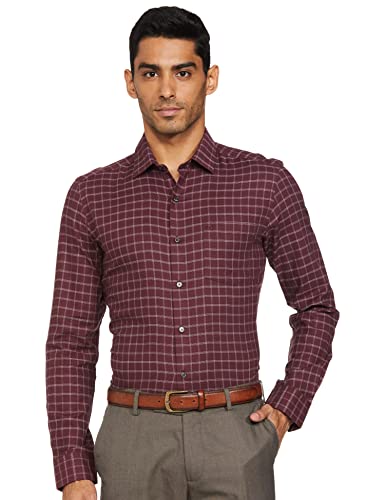 Image of Arrow Men's Cotton Slim Fit Formal Shirt