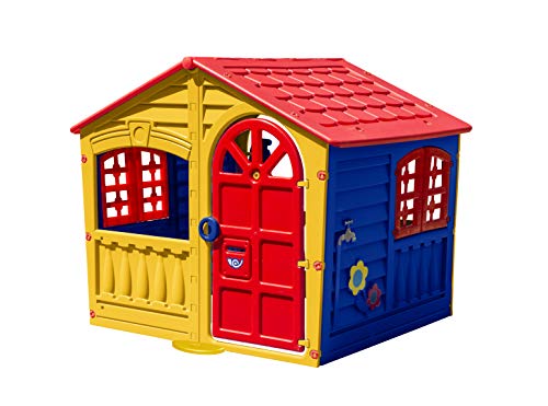 Palplay Children's Fun Outdoor, Plastic Wendy House Dominican