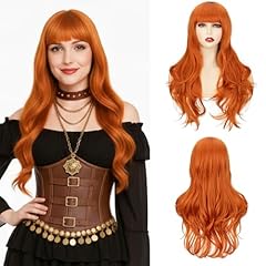 Long Wigs-Orange