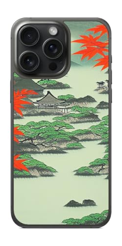 ClearView iPhone 15 Pro Maxp vg w ی tB { AI摜SS {敗̌΁iJapanese paintings style lakej