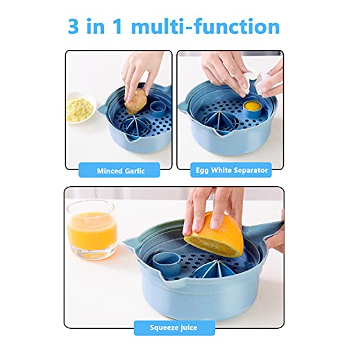 3 in 1 Multifunctionele Groentehakselaar, Aardappelsnijder Handmatige Raspen Met Handbescherming En Dunschiller, 6… - Image 4
