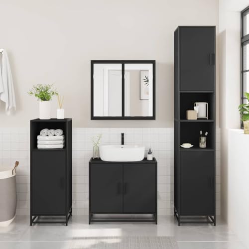 Muebles de baño verticales para solucionar la falta de espacio 3