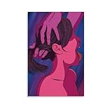 WIOLPC Sexy Nude Lovers Wall Art for Bedroom Erotic Posters Canvas Wall Art Posters For Room Aesthetic And Decor 5 Pictures For Living Room Bedroom Decor 12x18inch(30x45cm), Unframe-style