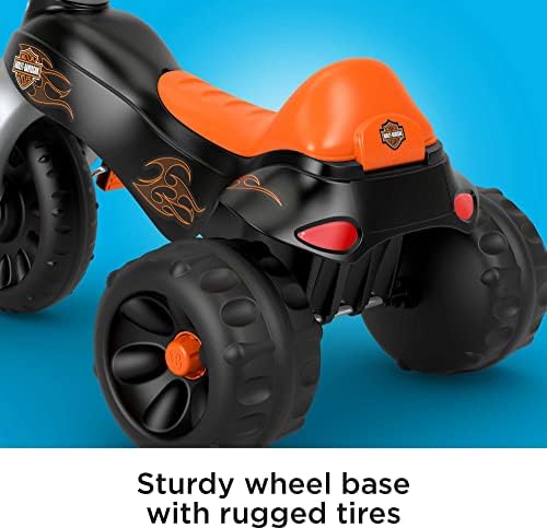 Toddler Tricycle Harley-Davidson Tough Trike, Toy Bike