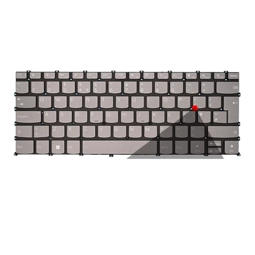 Clavier rétroéclairé espagnol allemand Yoga Slim 7-14ITL05 Air 14 2021