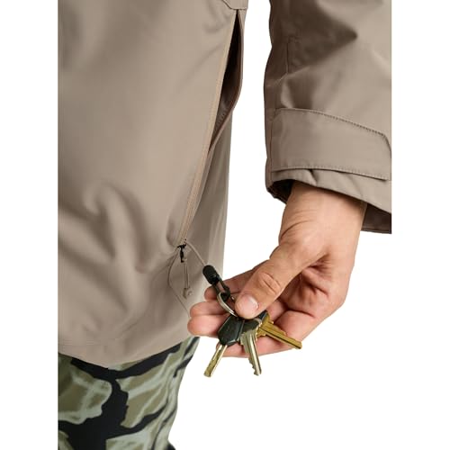 Image of Burton Men's Reserve 2-Layer Insulated Jacket - Waterproof Winter Snowboard Jacket with Helmet Compatible Hood