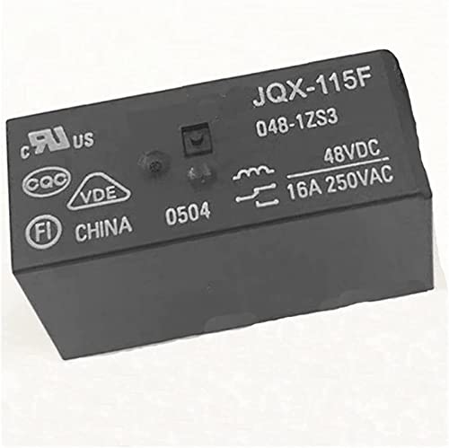 Relais JQX-115F 048-1ZS3 48VDC 16A mini relais de puissance 8 pins