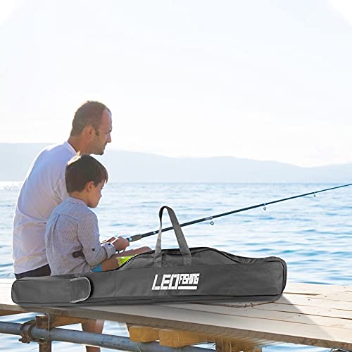 VicTop Rutentasche Rod Case Angelkoffer Wasserdicht Angeln Tasche Falten Angeln Stange Werkzeug Tragen Fall 600D… – Bild 8