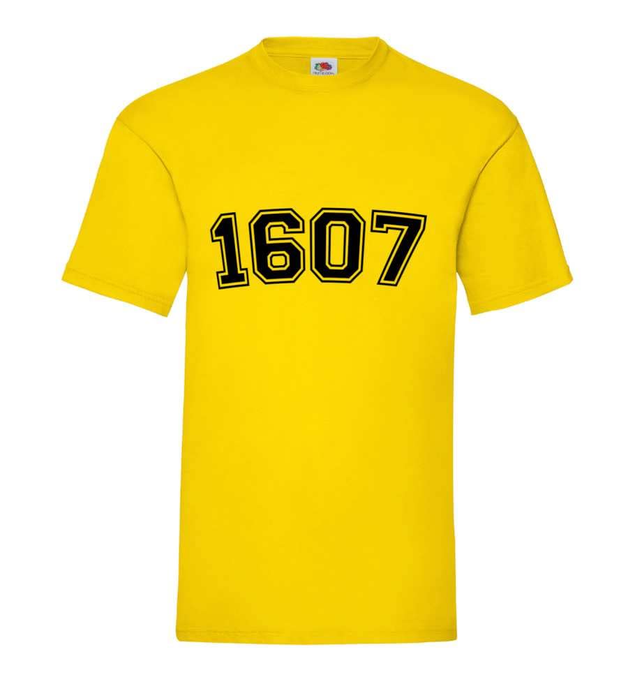 T-shirt pour homme jaune XXXL : Finis les hauts trop serrés avec le 1607 - 5