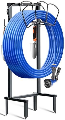 Garden Hose Holder, Heavy Duty Water Hose Holders, Sturdy Metal H...