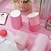 Whaline 120Pcs Pink Paper Baking Cups Scalloped Edge Cupcake Wrappers Gradient Pink Cupcake Muffin Cases for Valentine Wedding Birthday Baby Shower, 3 Colors
