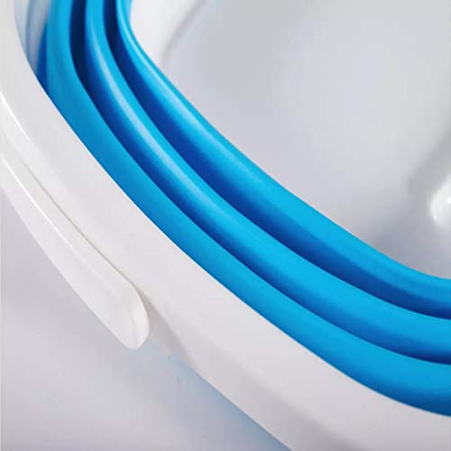 Image of A Unique Product Range 2020 Design Collapsible Foldable Silicone Circle Buckets For Fishing /Car Washing /All Other Home /Garden Activities (Random Color,10L)