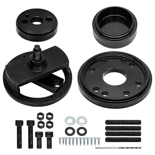 Front+Rear Crankshaft Seal Remover/Installer Kit for Cummins 3.9L 5.9L 6.7L 1989-2016, Front and Rear Crankshaft Seal Replaces 1338 3824498 5046 3824500 3164660 ST-224C 3824078 5395259 2063800090