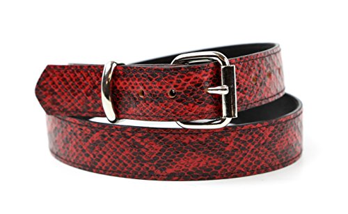 Red Python Heavy Duty Snake Belt 1.25