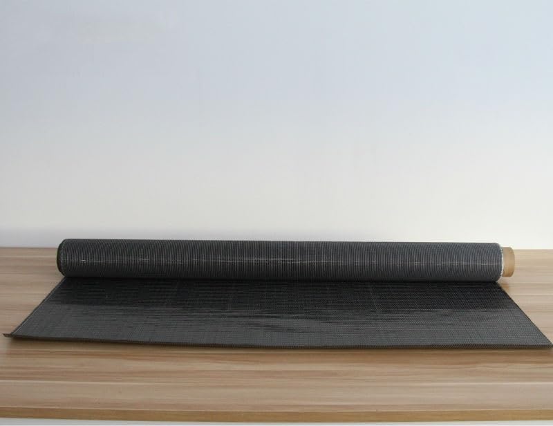 1M x 1.2M 3K 200G Carbon Fiber Fabric - Biaxial Double-Axis Cloth for Automotive, Bicycles, and More