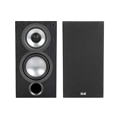 ELAC Uni-Fi 2.0 UB52 Bookshelf Speakers (Pair), Black (UB52-BK) Cover