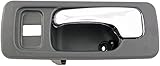 Dorman 92429 Front Driver Side Interior Door Handle Compatible with Select Honda Models, Black;