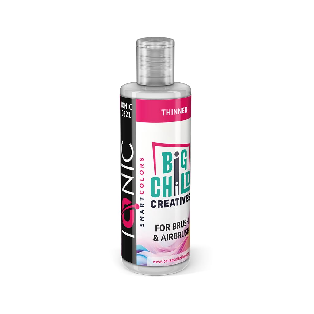 IONIC Diluente 60 ml. | Prodotto ausiliario IONIC | Migliora la fluidità della vernice senza perdere intensità o aderenza