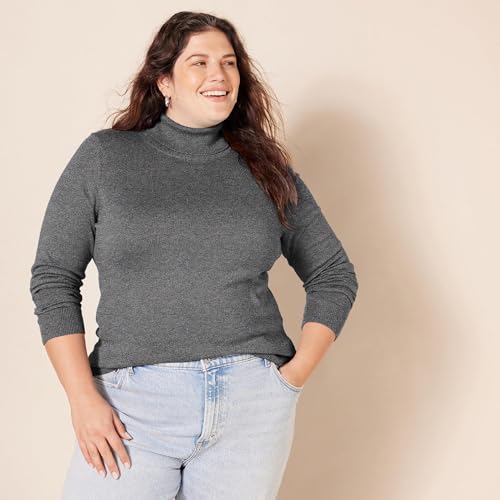 Image of Amazon Essentials Women's Classic-Fit Lightweight Long-Sleeve Sweater