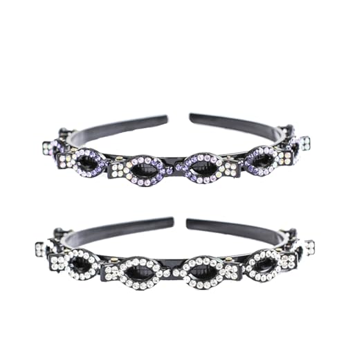 2PCS Cerchietto a Forcina per Capelli Cerchietti