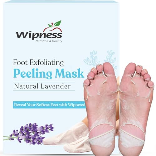 Image of Foot Peeling & Exfoliating Foot Mask for Baby Soft Feet | Removes Dead Skin & Calluses | Hydrates & Smooths Cracked Heels | Pack of 2 (2 Pair)