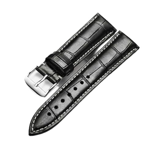 [] YingYou v̎voh18mm 19mm 20mm 21mm 22mm 24mmq̏U[rvoh̃jrvXgbvtBbg(Black white line,22mm)