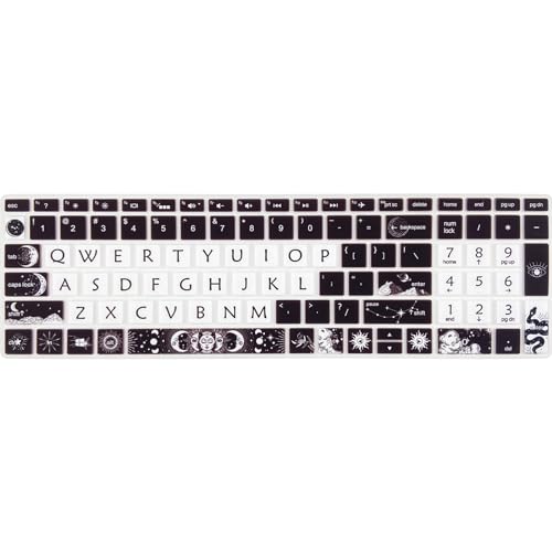 Protector para teclado HP 15.6'' Sun and Moon silicona miniatura 3