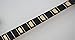 Blocks LP Trapezoid Fret Markers Stickers Inlay Gitarre & Bass Aufkleber Diapason Gitarre (Gold)