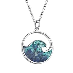 Wave Style A-Turquoise+Blue Sodalite