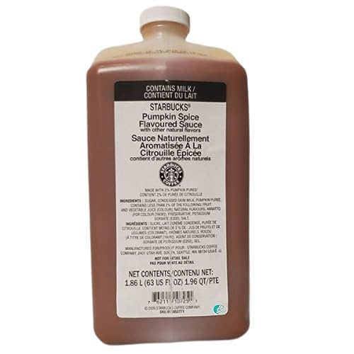 Starbucks Pumpkin Spice Sauce 63oz