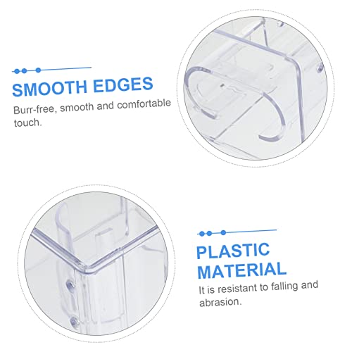 Boîte à montre transparente plastique pour éviter les rayures