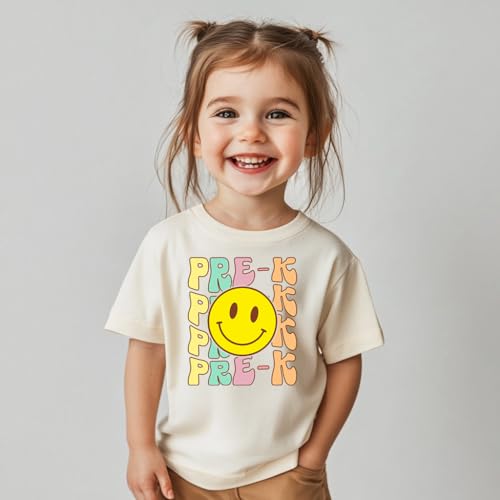 Preschool Pre K Shirt for Toddler Boy, Back to School Pre-K Kindergarten Tee Girls, First Day of School Shirt for Kids3