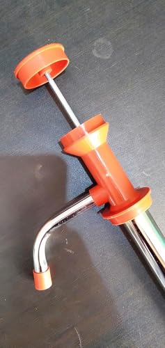 Image of Stainless Steel Manual Hand Oil Pump | 15L Tin Can Pumping Machine | Fuel Transfer Pump | Oil Dispenser & Remover | Automatic Fluid Extractor for Kitchen | Garage & Workshop Use (Pack of 1)