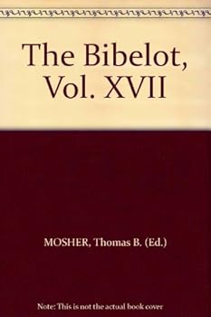 The Bibelot, Vol. XVII