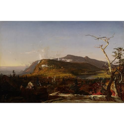 Toile Cropsey Catskill déco salon et bureau format 76x101 cm