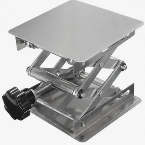 Table élévatrice manuelle Hemobllo réglage précis en acier pour atelier - 3