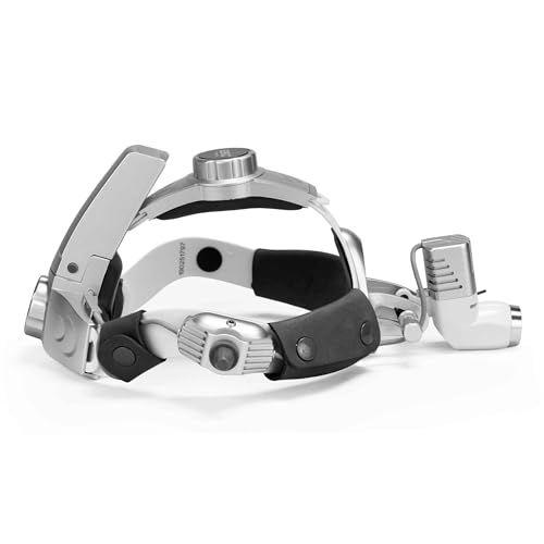 Image of ESC Medicams Surgical Ent Headlight for Dental with 12w Wireless Led Medical Headlamp (1 Battery, Premium Metal Briefcase)