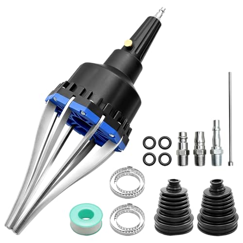 Image of ZKTOOL Pneumatic CV Joint Boot Expander Tool, CV Joint Boot Expander Install Installation Removal Tool, 72-130Psi Pressure Expander, Dust covers Compatible with Most Passenger Vehicle CV Joints