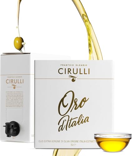 Cirulli Bag in Box Aceite de oliva virgen extra italiano extraído en frío, EVO (5 Litros)