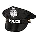 Boland 33011 - Berretto Police, nero, ufficiale, polizia, lavoro, accessori, feste a tema, carnevale