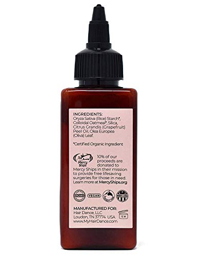 Dry Shampoo Powder | Natural & Organic | Jumbo Size | Made In Usa | No Benzene, Vegan, Cruelty Free, For All Hair Colors, Free Of Talc And Parabens | (2 Ounces/Grapefruit Oil Scented) #TOP2