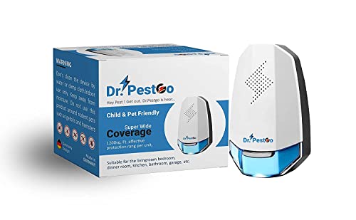 Image of Go Well Ultrasonic Electric Pest Repellent Machine to Repel Mosquito, Lizard, Rat, Cockroach, Home Pest for Reject Ants for Reject Insect Mosquito Killer (PACK OF 2)