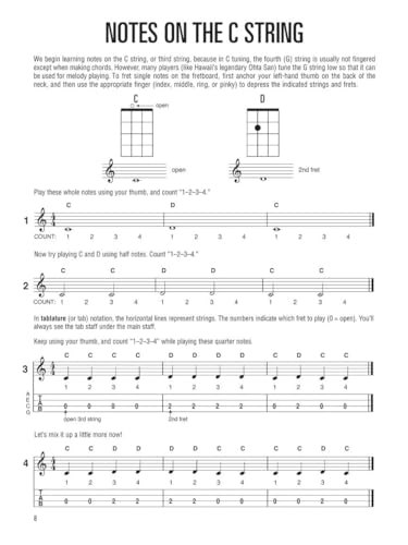 Hal Leonard Ukulele Method Book 1 | Essential Ukulele Book for Beginners with Theory and Practical Exercises - Image 10