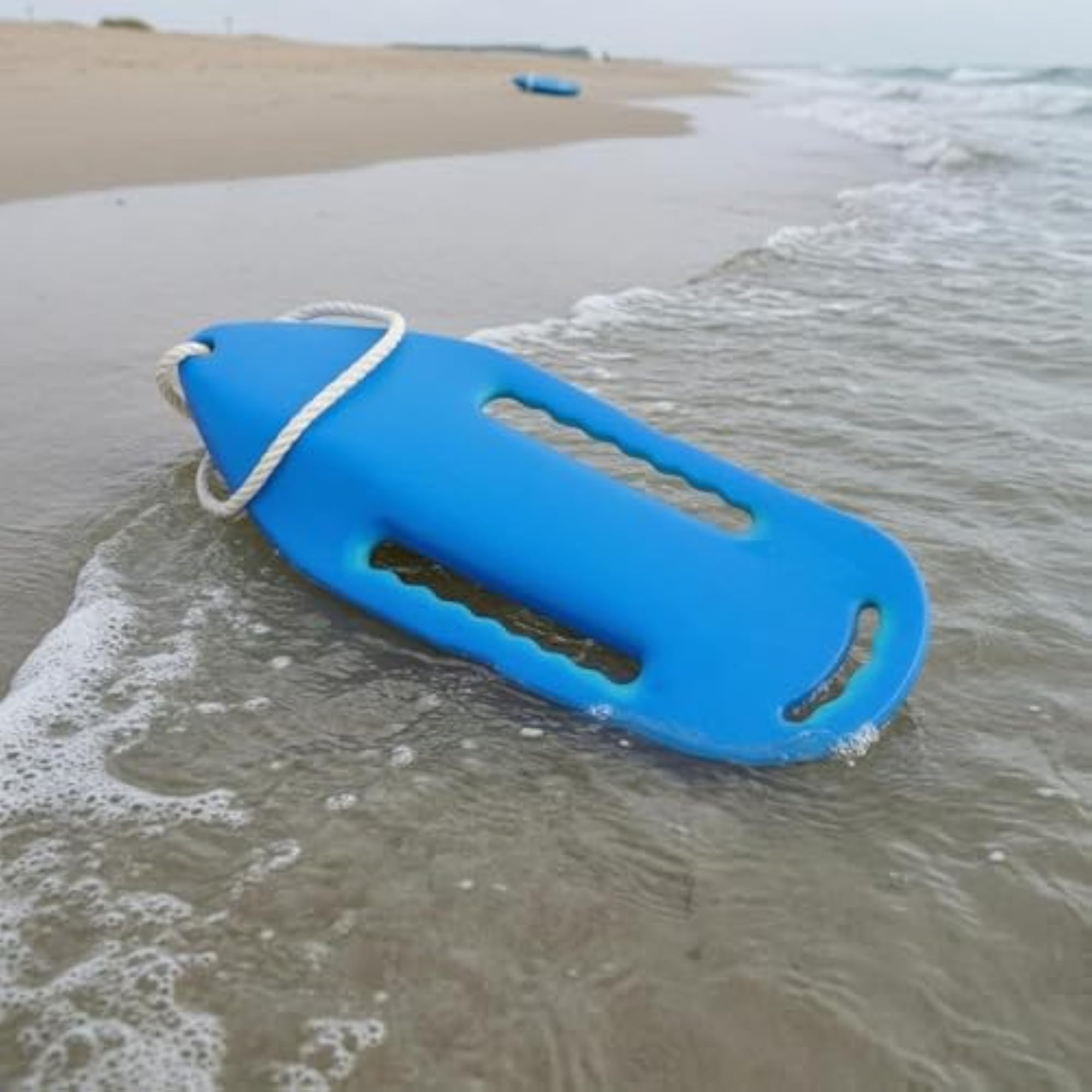High-Density Polyethylene Water Rescue Buoy Board, Rigid Design