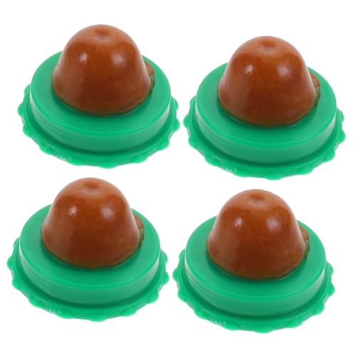 JUMPLAWN 4Piezas de Hierba para Gatos Snack Saludable y Seguro Unidades Aleatorio la Actividad y Digestión Merienda Eco para Gatitos