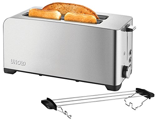 Preisvergleich Produktbild Unold 38356 Toaster 4er Edelstahl, 1400 W